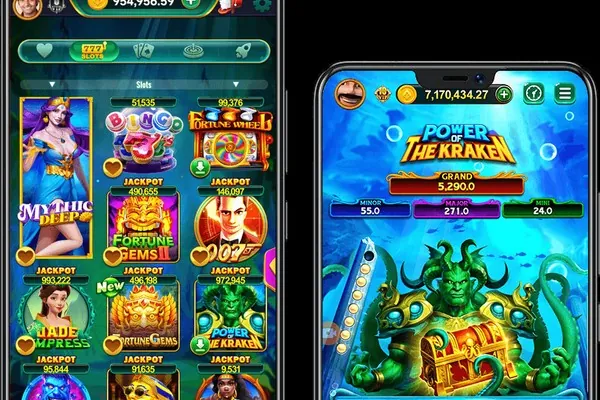 Người chơi đang trải nghiệm game bắn cá đổi thưởng trên điện thoại