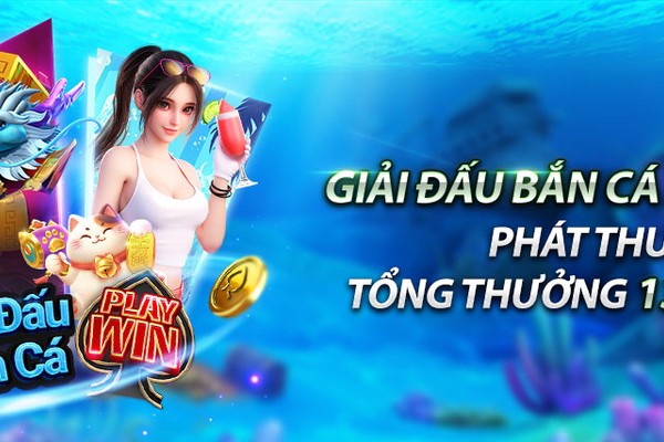 Hình ảnh đàn cá lớn và nhỏ trong game bắn cá